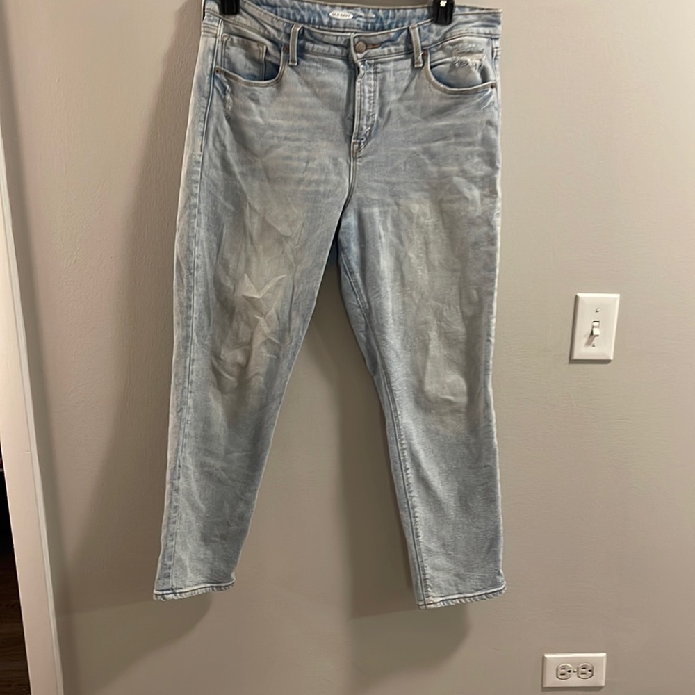 Old Navy Power straight denim jeans